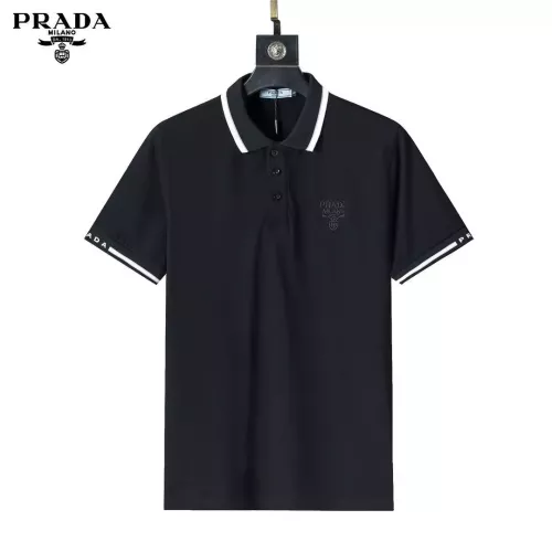 Prada T-Shirts Short Sleeved For Men #1293679