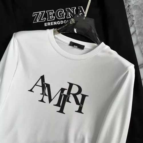 Cheap Amiri T-Shirts Long Sleeved For Unisex #1293732 Replica Wholesale [$34.00 USD] [ITEM#1293732] on Replica Amiri T-Shirts