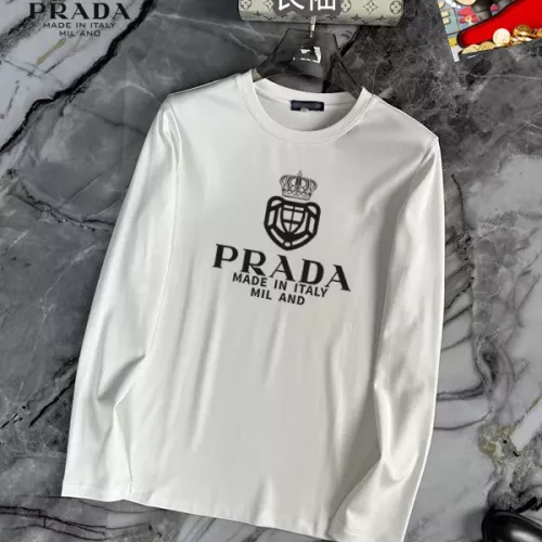 Prada T-Shirts Long Sleeved For Unisex #1293792