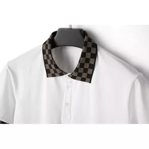 Cheap Louis Vuitton LV T-Shirts Short Sleeved For Men #1293853 Replica Wholesale [$27.00 USD] [ITEM#1293853] on Replica Louis Vuitton LV T-Shirts