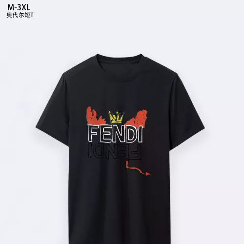 Fendi T-Shirts Short Sleeved For Men #1294092