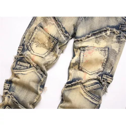 Cheap Amiri Jeans For Men #1294212 Replica Wholesale [$48.00 USD] [ITEM#1294212] on Replica Amiri Jeans