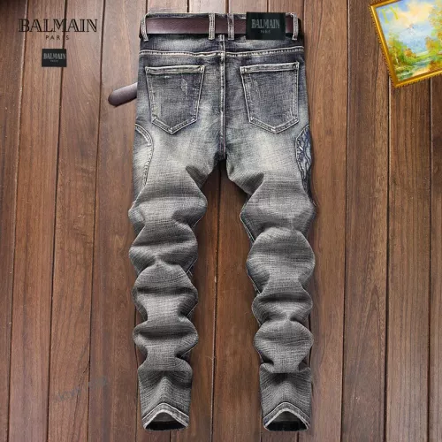 Cheap Balmain Jeans For Men #1294220 Replica Wholesale [$48.00 USD] [ITEM#1294220] on Replica Balmain Jeans