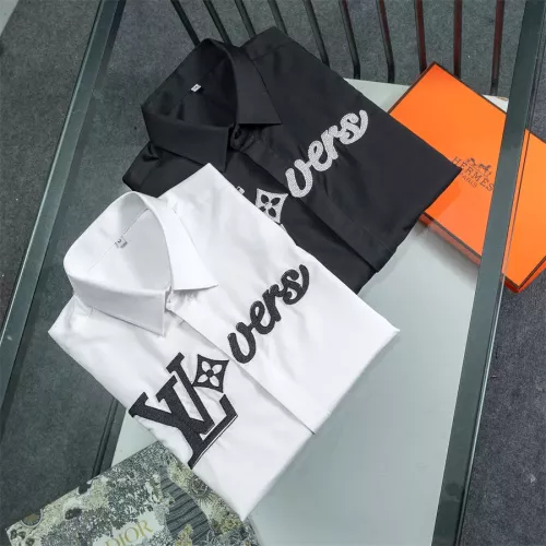 Cheap Louis Vuitton LV Shirts Long Sleeved For Men #1294275 Replica Wholesale [$48.00 USD] [ITEM#1294275] on Replica Louis Vuitton LV Shirts