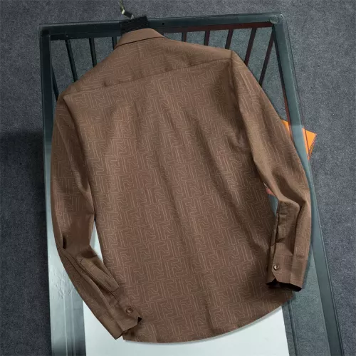 Cheap Fendi Shirts Long Sleeved For Men #1294281 Replica Wholesale [$48.00 USD] [ITEM#1294281] on Replica Fendi Shirts