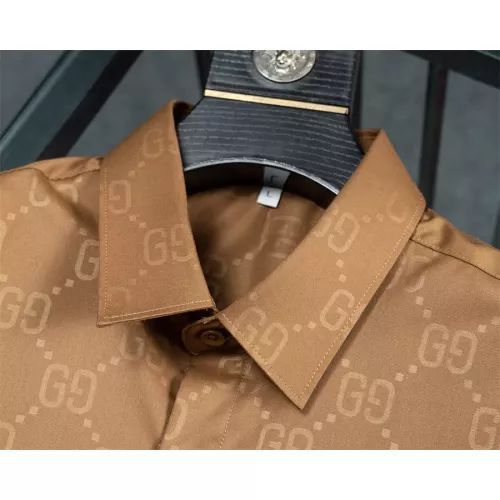 Cheap Gucci Shirts Long Sleeved For Men #1294283 Replica Wholesale [$48.00 USD] [ITEM#1294283] on Replica Gucci Shirts