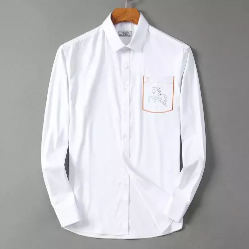 Hermes Shirts Long Sleeved For Men #1294313