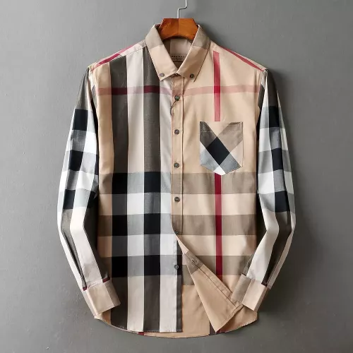 Burberry Shirts Long Sleeved For Men #1294317