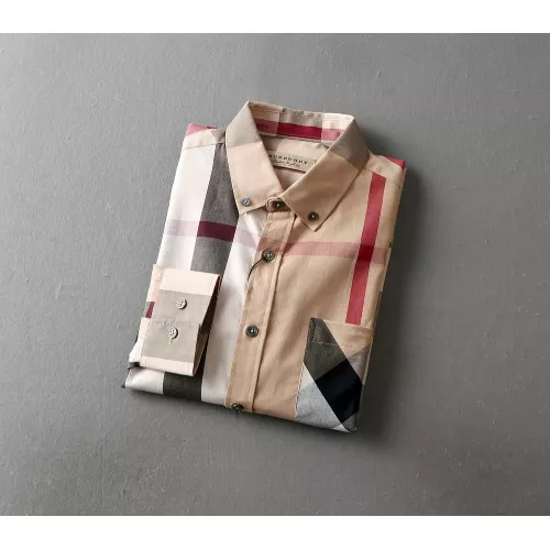 Cheap Burberry Shirts Long Sleeved For Men #1294317 Replica Wholesale [$39.00 USD] [ITEM#1294317] on Replica Burberry Shirts