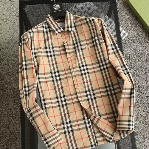 Burberry Shirts Long Sleeved For Men #1294322