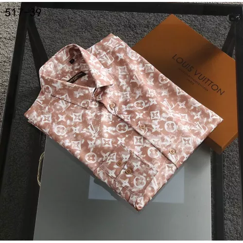 Cheap Louis Vuitton LV Shirts Long Sleeved For Men #1294354 Replica Wholesale [$52.00 USD] [ITEM#1294354] on Replica Louis Vuitton LV Shirts