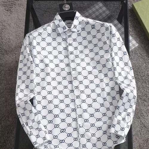 Gucci Shirts Long Sleeved For Men #1294357