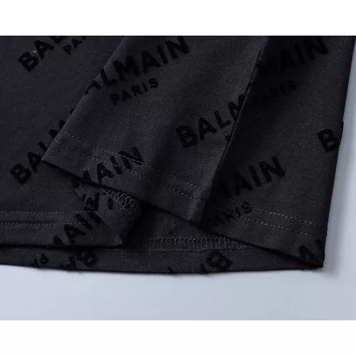 Cheap Balmain T-Shirts Short Sleeved For Men #1294447 Replica Wholesale [$25.00 USD] [ITEM#1294447] on Replica Balmain T-Shirts