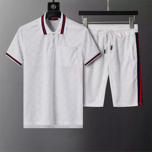 Gucci Tracksuits Short Sleeved For Men #1294485