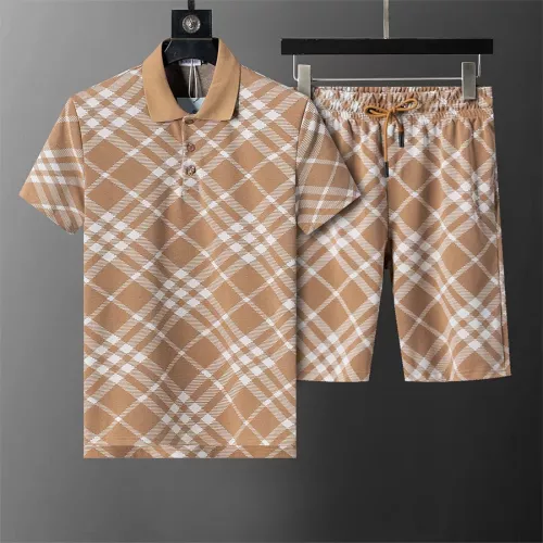 Burberry Tracksuits Short Sleeved For Men #1294489