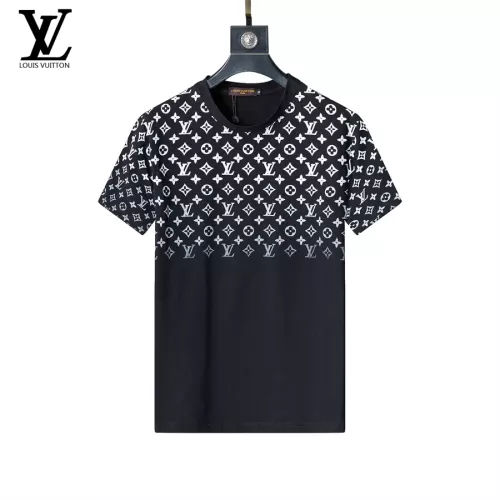 Cheap Louis Vuitton LV Tracksuits Short Sleeved For Men #1294515 Replica Wholesale [$48.00 USD] [ITEM#1294515] on Replica Louis Vuitton LV Tracksuits