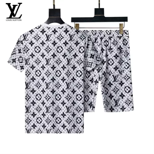 Cheap Louis Vuitton LV Tracksuits Short Sleeved For Men #1294519 Replica Wholesale [$48.00 USD] [ITEM#1294519] on Replica Louis Vuitton LV Tracksuits