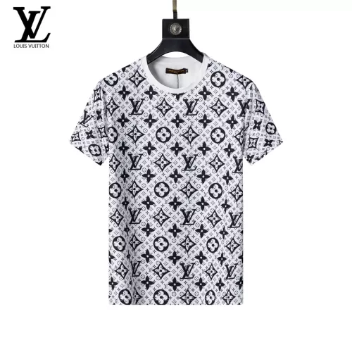 Cheap Louis Vuitton LV Tracksuits Short Sleeved For Men #1294519 Replica Wholesale [$48.00 USD] [ITEM#1294519] on Replica Louis Vuitton LV Tracksuits