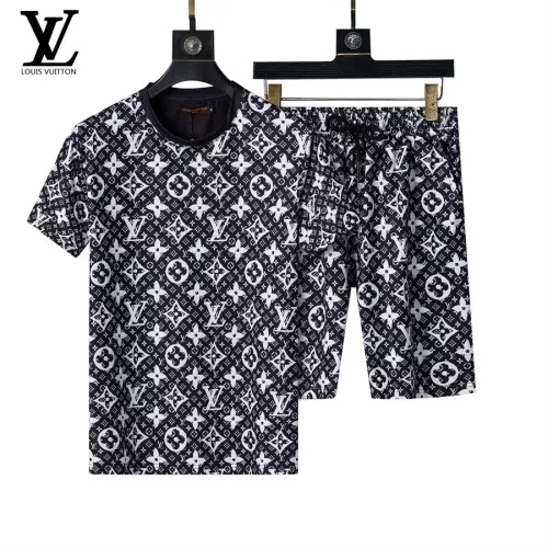 Louis Vuitton LV Tracksuits Short Sleeved For Men #1294520