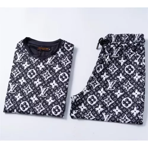 Cheap Louis Vuitton LV Tracksuits Short Sleeved For Men #1294520 Replica Wholesale [$48.00 USD] [ITEM#1294520] on Replica Louis Vuitton LV Tracksuits