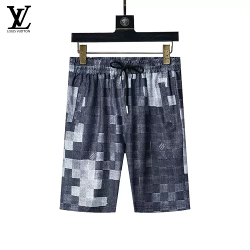 Cheap Louis Vuitton LV Tracksuits Short Sleeved For Men #1294522 Replica Wholesale [$48.00 USD] [ITEM#1294522] on Replica Louis Vuitton LV Tracksuits