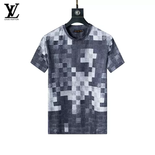 Cheap Louis Vuitton LV Tracksuits Short Sleeved For Men #1294522 Replica Wholesale [$48.00 USD] [ITEM#1294522] on Replica Louis Vuitton LV Tracksuits