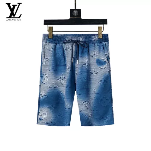 Cheap Louis Vuitton LV Tracksuits Short Sleeved For Men #1294527 Replica Wholesale [$48.00 USD] [ITEM#1294527] on Replica Louis Vuitton LV Tracksuits