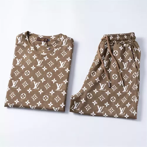 Cheap Louis Vuitton LV Tracksuits Short Sleeved For Men #1294528 Replica Wholesale [$48.00 USD] [ITEM#1294528] on Replica Louis Vuitton LV Tracksuits