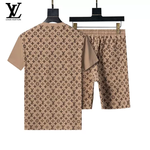 Cheap Louis Vuitton LV Tracksuits Short Sleeved For Men #1294532 Replica Wholesale [$48.00 USD] [ITEM#1294532] on Replica Louis Vuitton LV Tracksuits