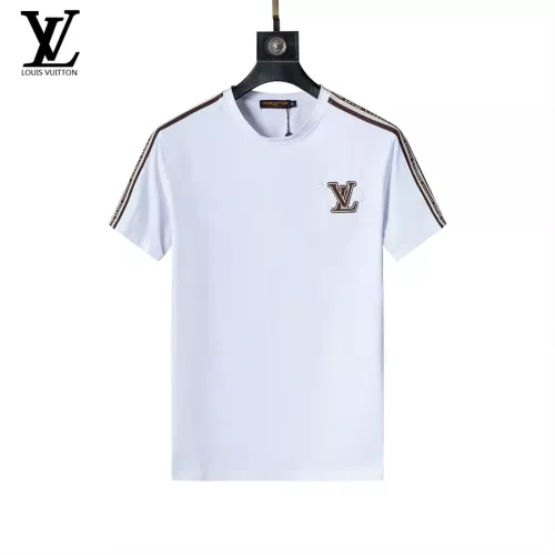 Cheap Louis Vuitton LV Tracksuits Short Sleeved For Men #1294536 Replica Wholesale [$48.00 USD] [ITEM#1294536] on Replica Louis Vuitton LV Tracksuits