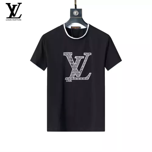 Cheap Louis Vuitton LV Tracksuits Short Sleeved For Men #1294539 Replica Wholesale [$48.00 USD] [ITEM#1294539] on Replica Louis Vuitton LV Tracksuits