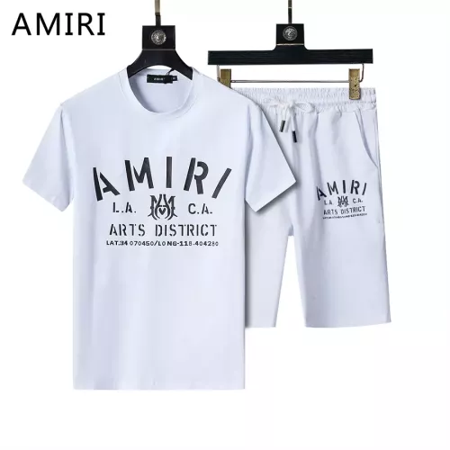 Amiri Tracksuits Short Sleeved For Men #1294545