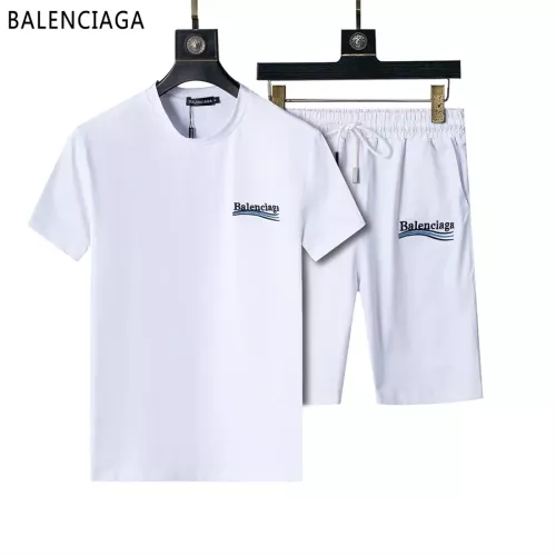 Balenciaga Fashion Tracksuits Short Sleeved For Men #1294585