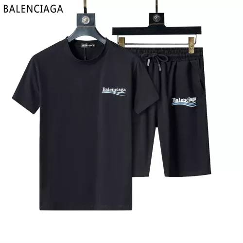 Balenciaga Fashion Tracksuits Short Sleeved For Men #1294587