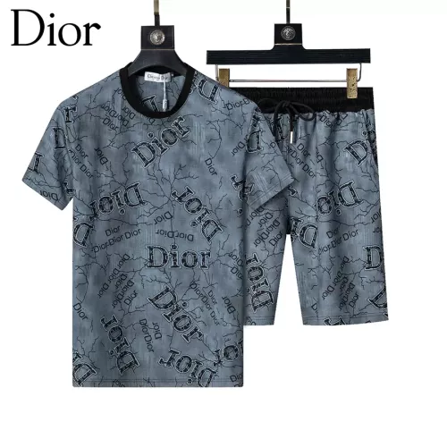 Christian Dior Tracksuits Short Sleeved For Men #1294600