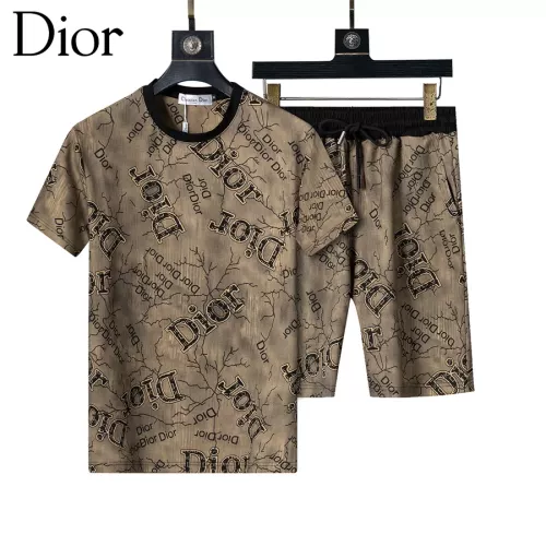 Christian Dior Tracksuits Short Sleeved For Men #1294601