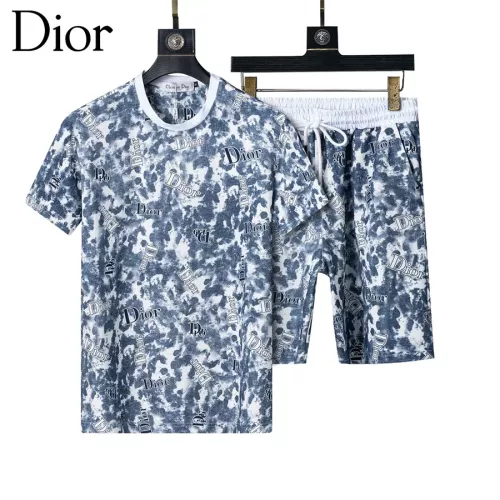 Christian Dior Tracksuits Short Sleeved For Men #1294603