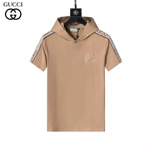 Cheap Gucci Tracksuits Short Sleeved For Men #1294622 Replica Wholesale [$48.00 USD] [ITEM#1294622] on Replica Gucci Tracksuits