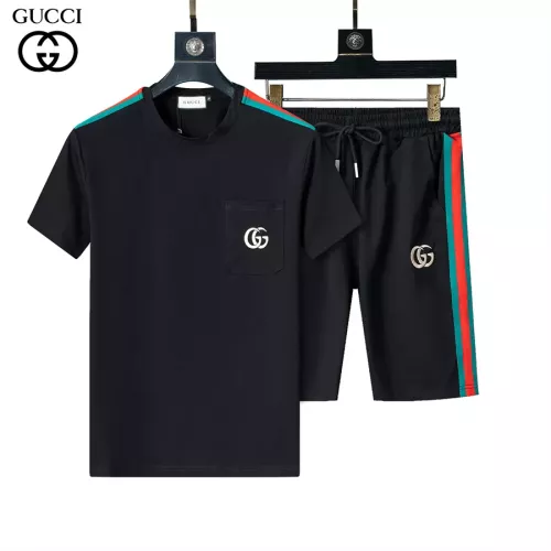 Gucci Tracksuits Short Sleeved For Men #1294626