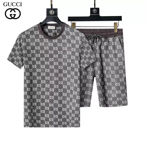 Gucci Tracksuits Short Sleeved For Men #1294627