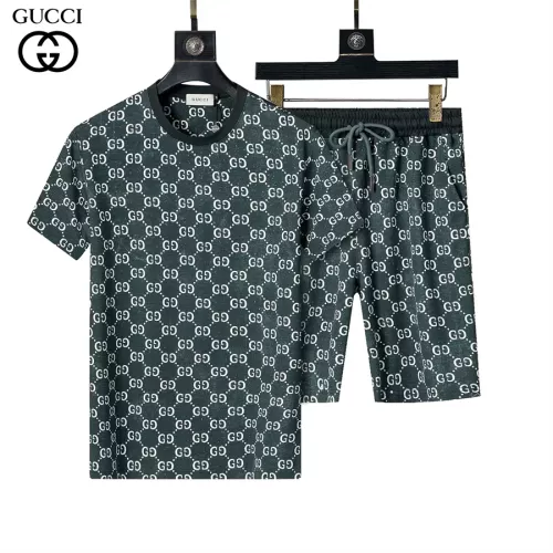 Gucci Tracksuits Short Sleeved For Men #1294629