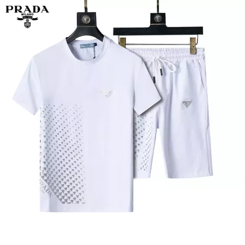 Prada Tracksuits Short Sleeved For Men #1294635