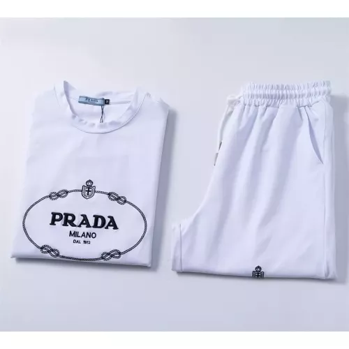 Cheap Prada Tracksuits Short Sleeved For Men #1294637 Replica Wholesale [$48.00 USD] [ITEM#1294637] on Replica Prada Tracksuits