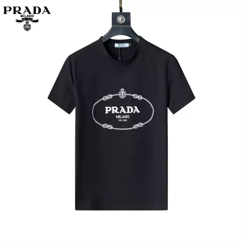 Cheap Prada Tracksuits Short Sleeved For Men #1294638 Replica Wholesale [$48.00 USD] [ITEM#1294638] on Replica Prada Tracksuits