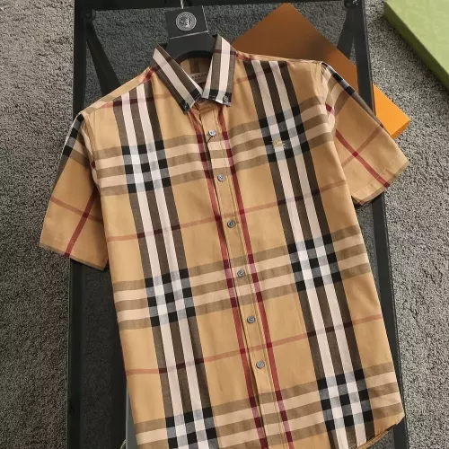 Burberry Shirts Short Sleeved For Men #1294726