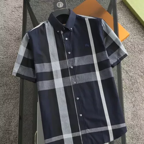 Burberry Shirts Short Sleeved For Men #1294734