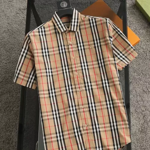 Burberry Shirts Short Sleeved For Men #1294736