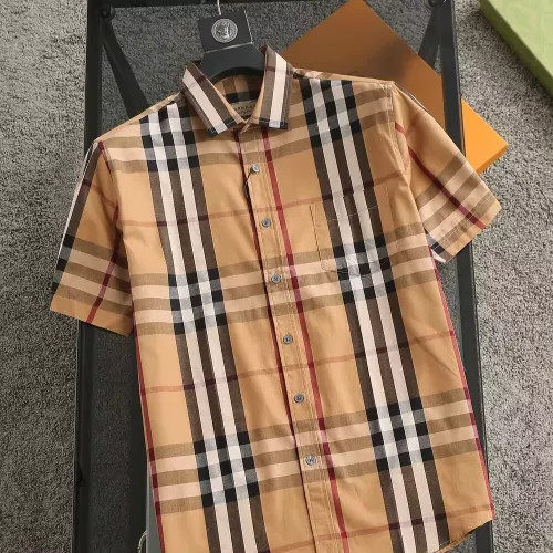 Burberry Shirts Short Sleeved For Men #1294741