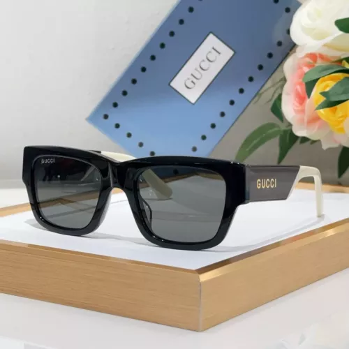 Cheap Gucci AAA Quality Sunglasses #1295023 Replica Wholesale [$60.00 USD] [ITEM#1295023] on Replica Gucci AAA Quality Sunglasses