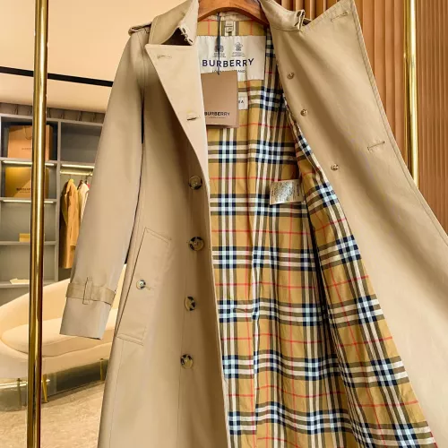 Cheap Burberry Trench Coat Long Sleeved For Women #1295286 Replica Wholesale [$170.00 USD] [ITEM#1295286] on Replica Burberry Trench Coat